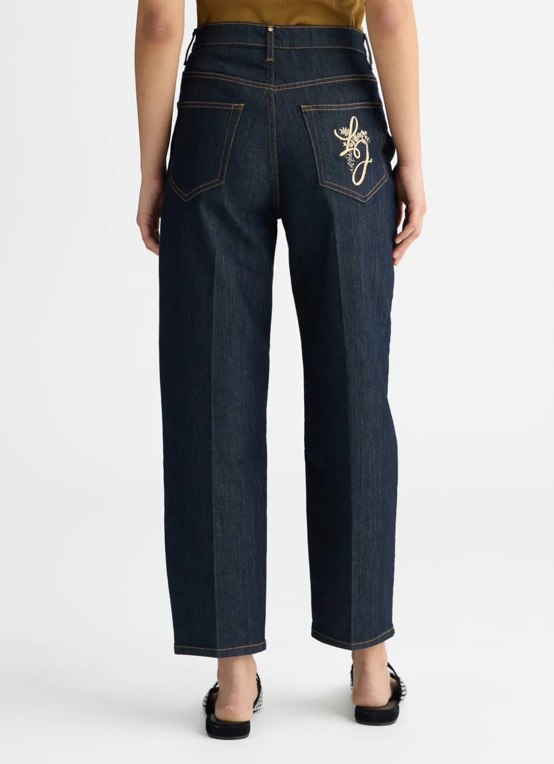 Liu Jo Vaqueros carrot fit de talle alto-Mujer Vaqueros Slim