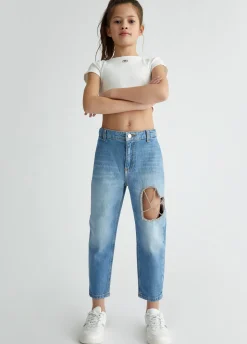 Liu Jo Vaqueros con corazón- Pantalones Y Faldas