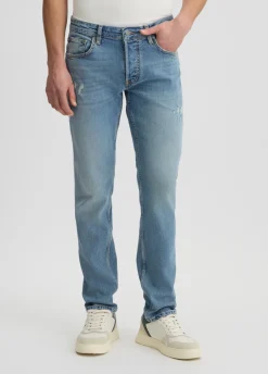 Liu Jo Vaqueros entallados con rasgones-Hombre Jeans