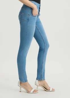 Liu Jo Vaqueros pitillo de talle alto-Mujer Vaqueros Slim