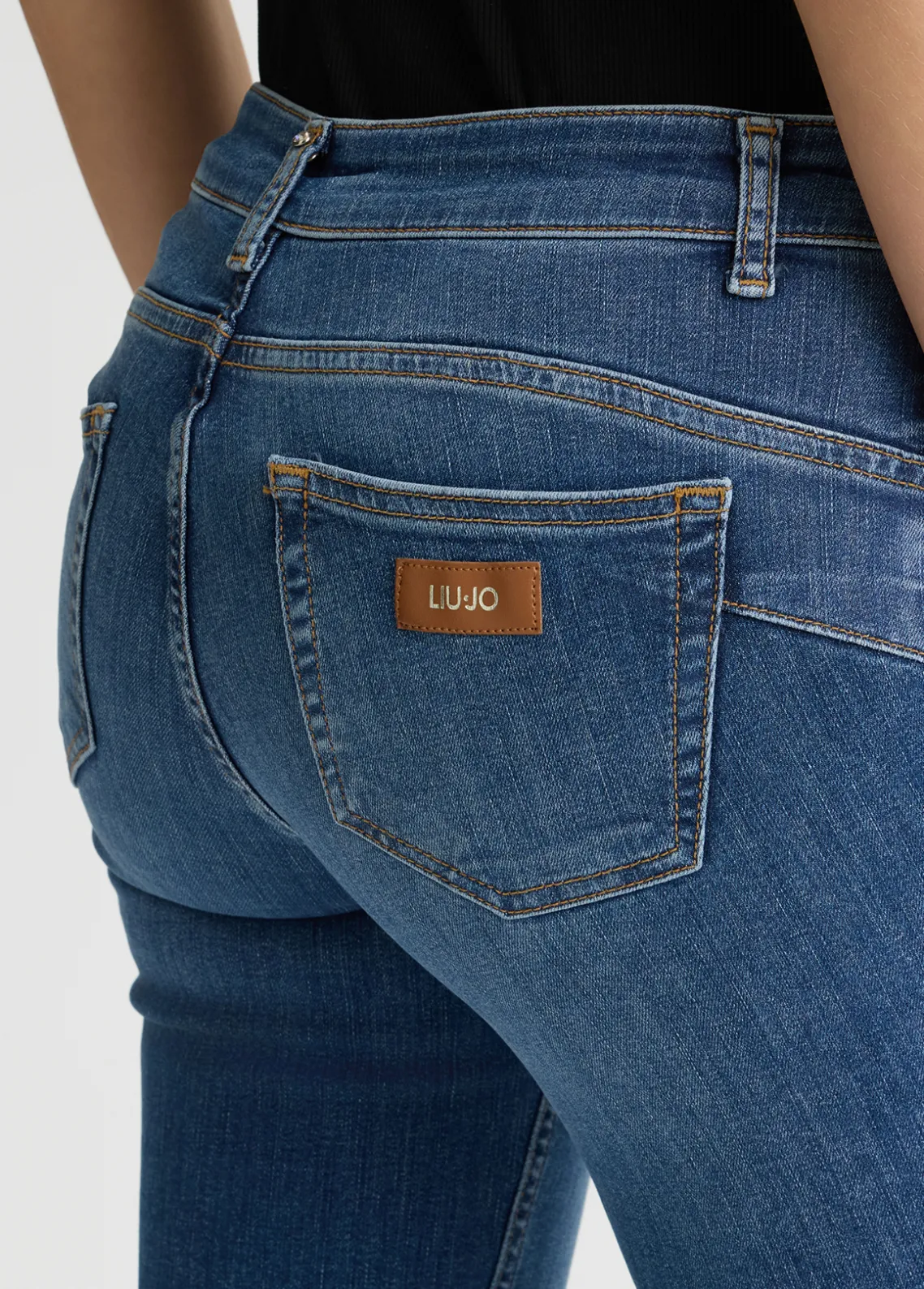 Liu Jo Vaqueros pitillo de talle bajo-Mujer Vaqueros Pitillo