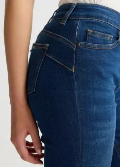 Liu Jo Vaqueros pitillo tobilleros-Mujer Vaqueros Pitillo