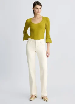 Liu Jo Vaqueros rectos-Mujer Pantalones