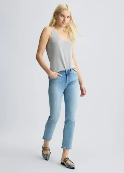 Liu Jo Vaqueros tobilleros entallados-Mujer Vaqueros Slim