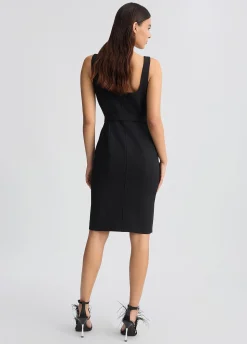 Liu Jo Vestido ajustado con cinturón-Mujer Vestidos