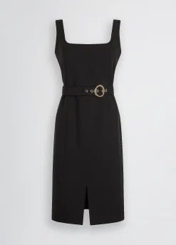 Liu Jo Vestido ajustado con cinturón-Mujer Vestidos