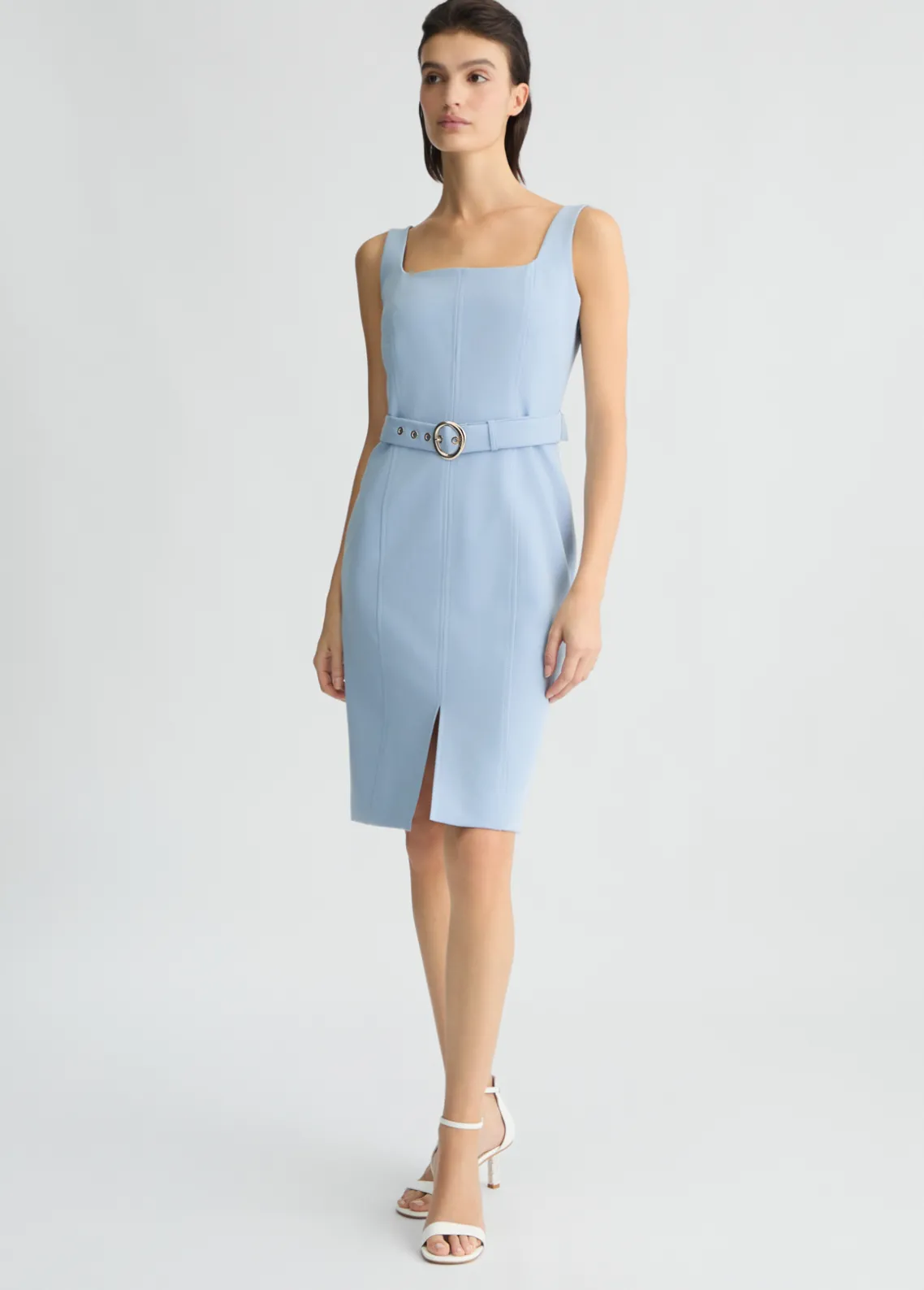 Liu Jo Vestido ajustado con cinturón-Mujer Vestidos