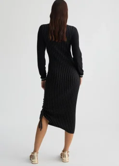 Liu Jo Vestido asimétrico de punto-Mujer Cárdigans Y Jerséis|Vestidos