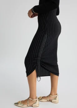 Liu Jo Vestido asimétrico de punto-Mujer Cárdigans Y Jerséis|Vestidos