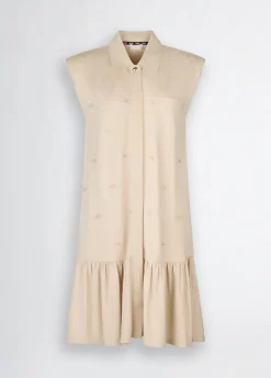 Liu Jo Vestido camisero con logotipo-Mujer Ropa Deportiva|Vestidos