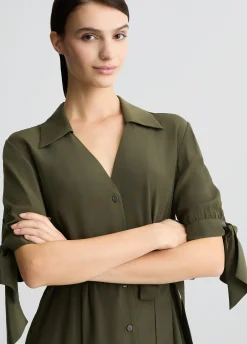 Liu Jo Vestido camisero corto-Mujer Moda Baño|Vestidos