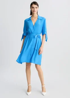 Liu Jo Vestido camisero corto-Mujer Moda Baño|Vestidos