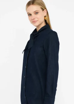 Liu Jo Vestido camisero de denim-Mujer Vestidos