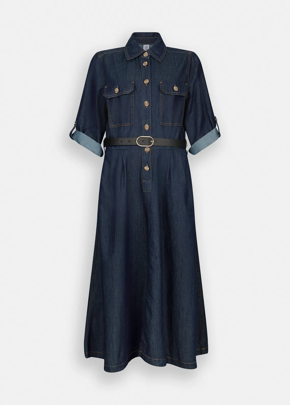 Liu Jo Vestido camisero de denim-Mujer Vestidos