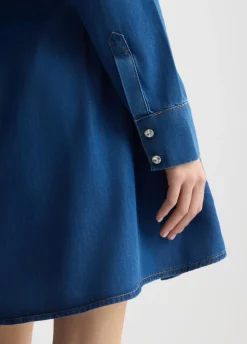 Liu Jo Vestido camisero de denim-Mujer Vestidos