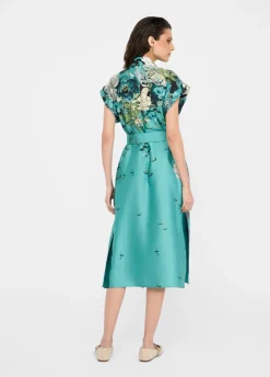 Liu Jo Vestido camisero de sarga estampado-Mujer Vestidos