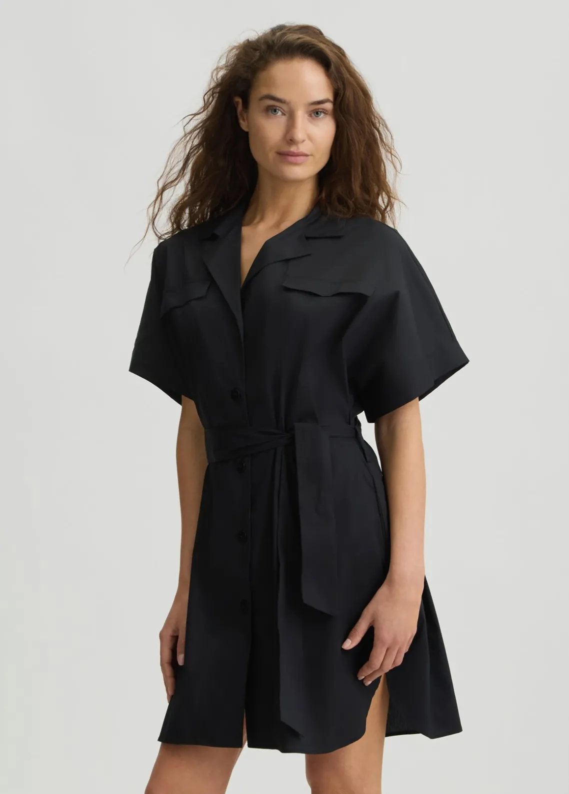 Liu Jo Vestido camisero en algodón-Mujer Moda Baño|Vestidos
