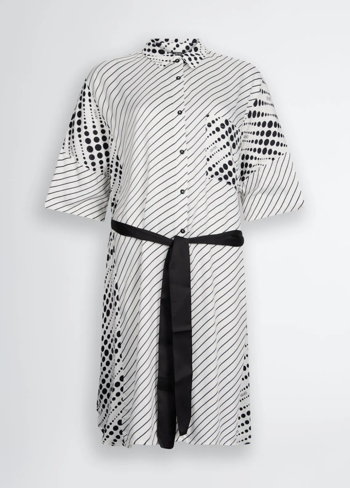 Liu Jo Vestido camisero estampado-Mujer Moda Baño|Vestidos