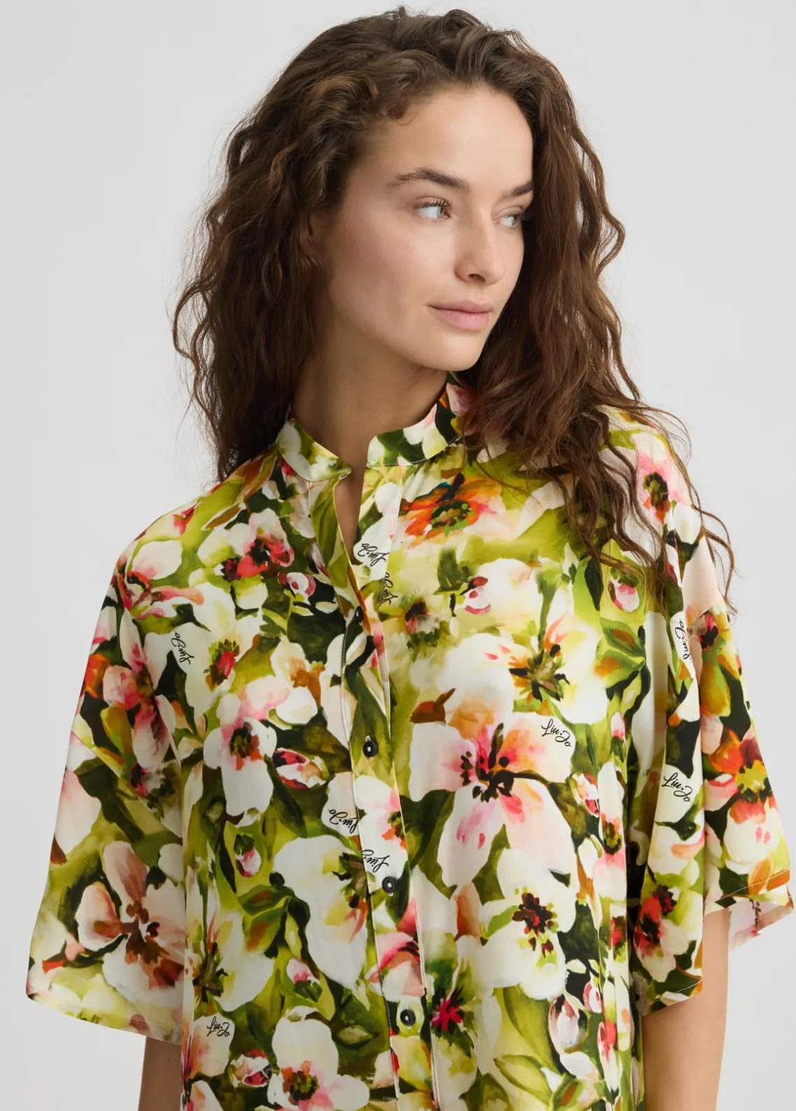 Liu Jo Vestido camisero estampado-Mujer Moda Baño|Vestidos