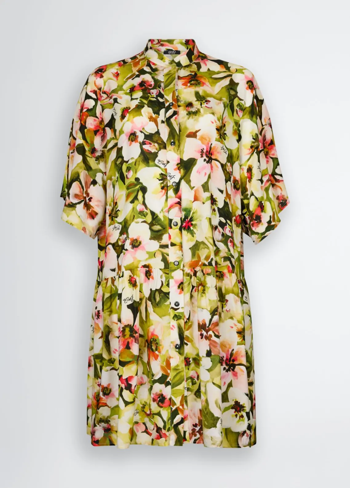Liu Jo Vestido camisero estampado-Mujer Moda Baño|Vestidos