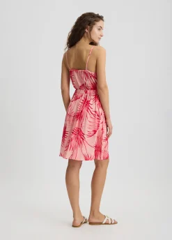 Liu Jo Vestido con estampado de palmeras-Mujer Moda Baño|Vestidos