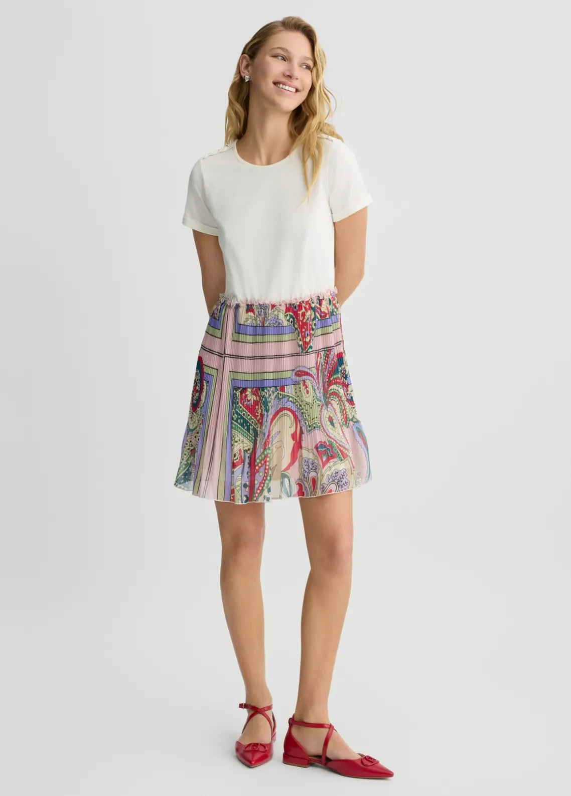 Liu Jo Vestido con estampado de fular-Mujer Vestidos