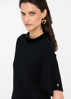 Liu Jo Vestido con lentejuelas-Mujer Cárdigans Y Jerséis|Vestidos