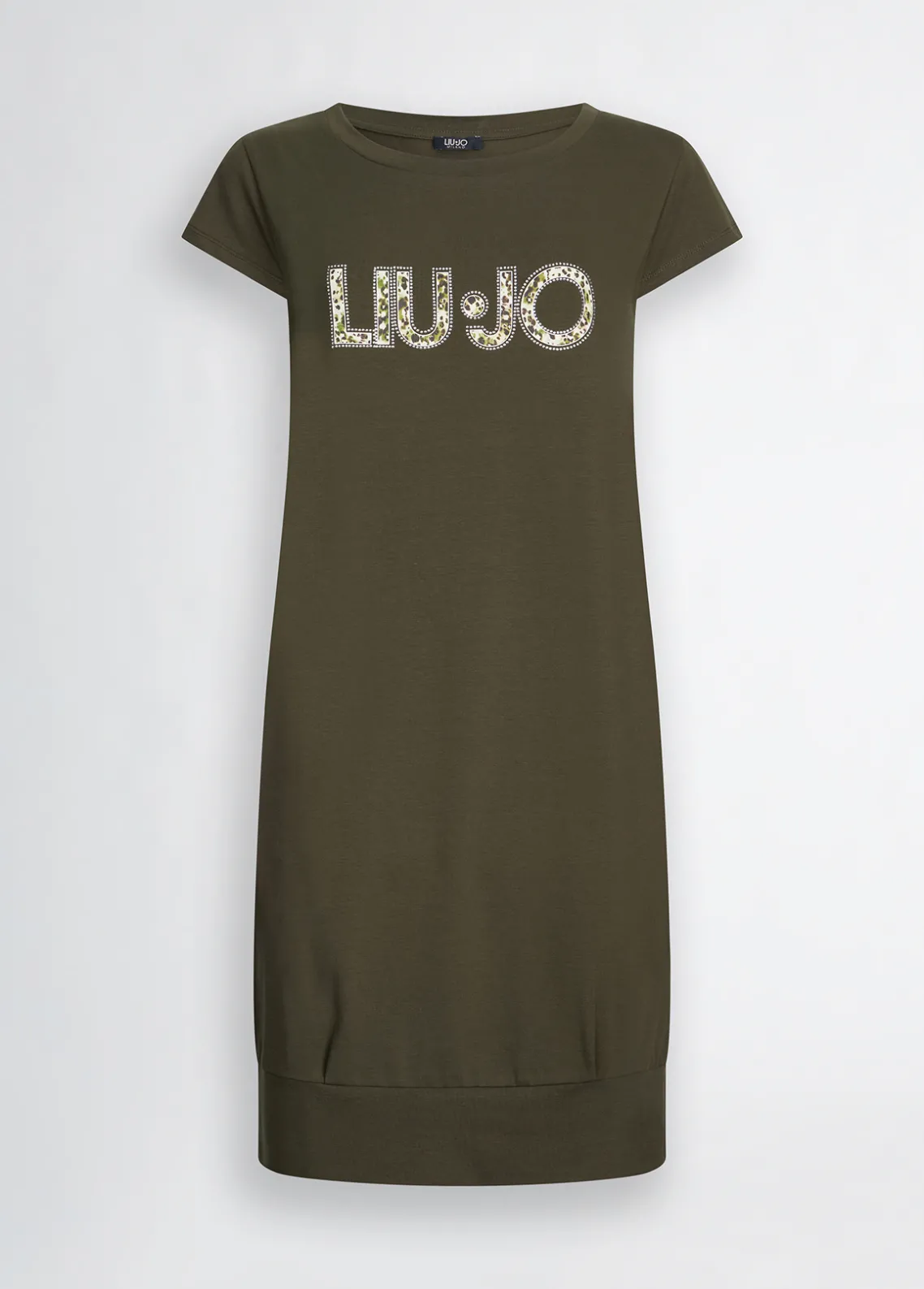 Liu Jo Vestido con logotipo y strass-Mujer Moda Baño|Vestidos