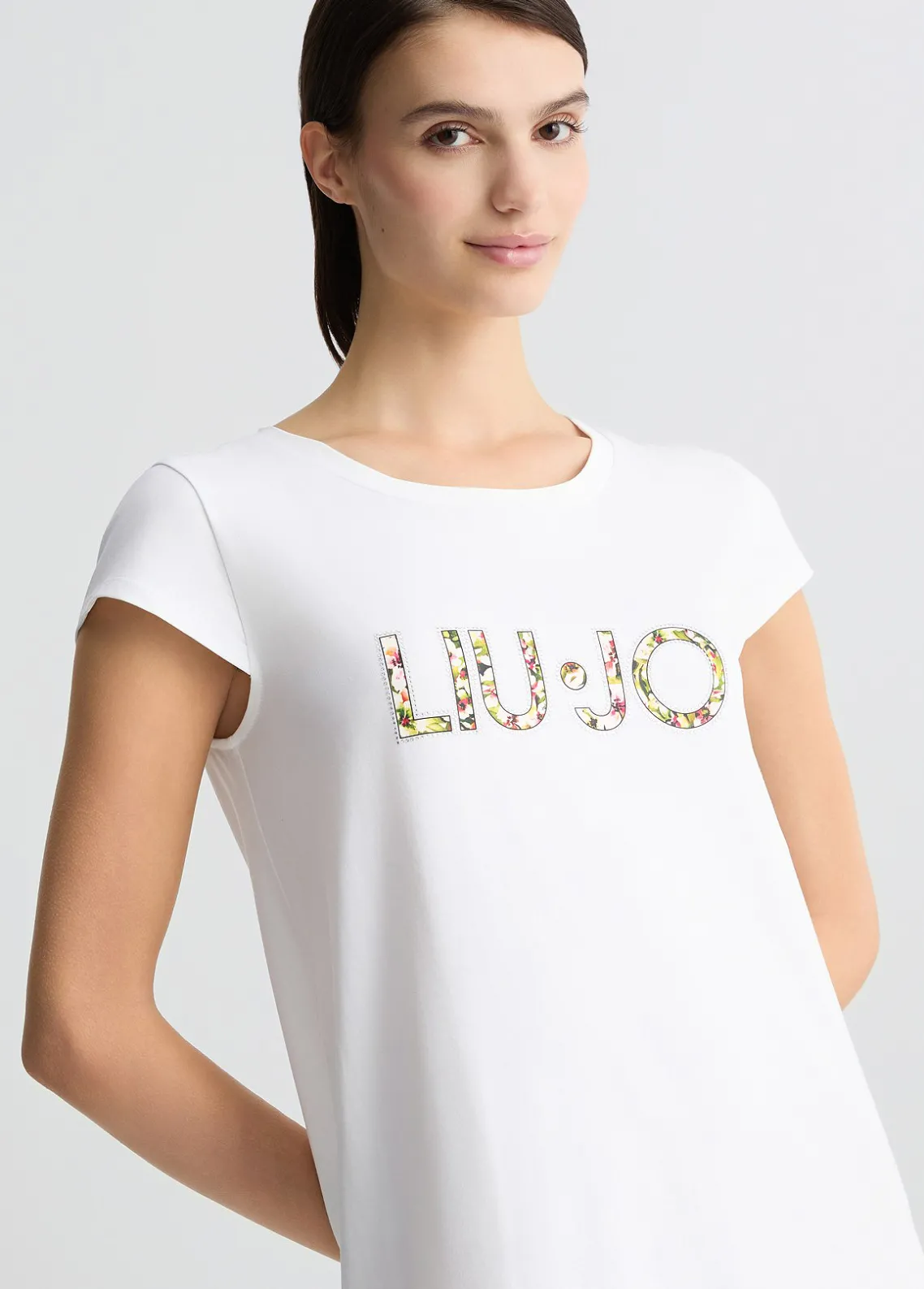 Liu Jo Vestido con logotipo y strass-Mujer Moda Baño|Vestidos