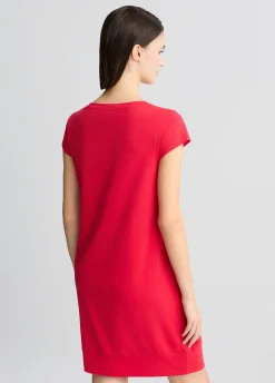 Liu Jo Vestido con logotipo y strass-Mujer Moda Baño|Vestidos