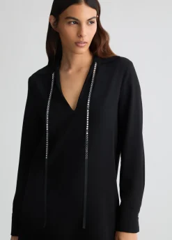 Liu Jo Vestido con strass-Mujer Vestidos