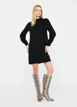 Liu Jo Vestido corto con bufanda-Mujer Vestidos