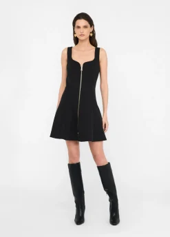 Liu Jo Vestido corto con cremallera-Mujer Vestidos