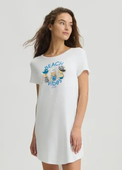Liu Jo Vestido corto con estampado-Mujer Moda Baño|Vestidos