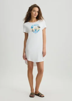 Liu Jo Vestido corto con estampado-Mujer Moda Baño|Vestidos