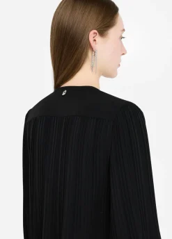 Liu Jo Vestido corto de crepé de China-Mujer Vestidos