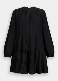Liu Jo Vestido corto de crepé de China-Mujer Vestidos