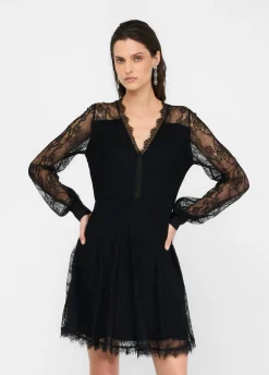 Liu Jo Vestido corto de encaje-Mujer Vestidos