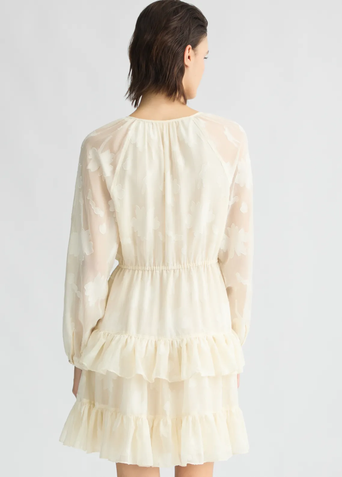 Liu Jo Vestido corto de flores bordadas-Mujer Vestidos