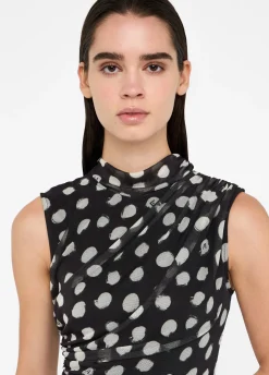 Liu Jo Vestido corto de lunares-Mujer Vestidos