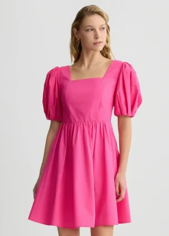Liu Jo Vestido corto de popelina-Mujer Vestidos