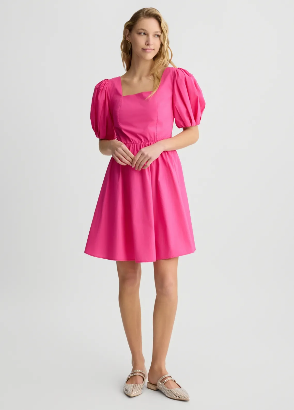 Liu Jo Vestido corto de popelina-Mujer Vestidos