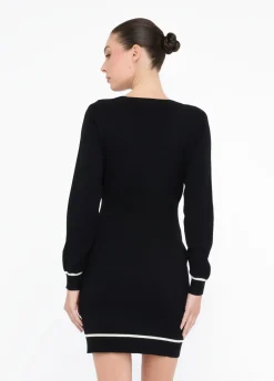 Liu Jo Vestido corto de punto-Mujer Ropa Deportiva|Vestidos