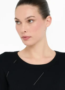 Liu Jo Vestido corto de punto-Mujer Ropa Deportiva|Vestidos
