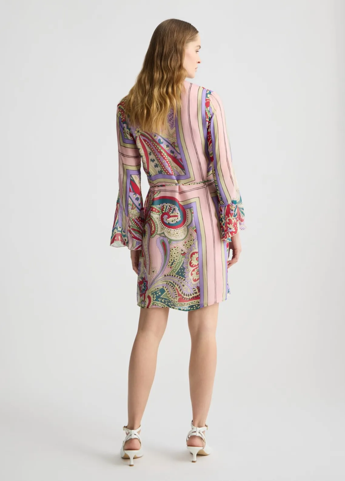 Liu Jo Vestido corto de seda-Mujer Vestidos
