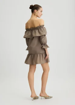 Liu Jo Vestido corto de tafetán-Mujer Vestidos