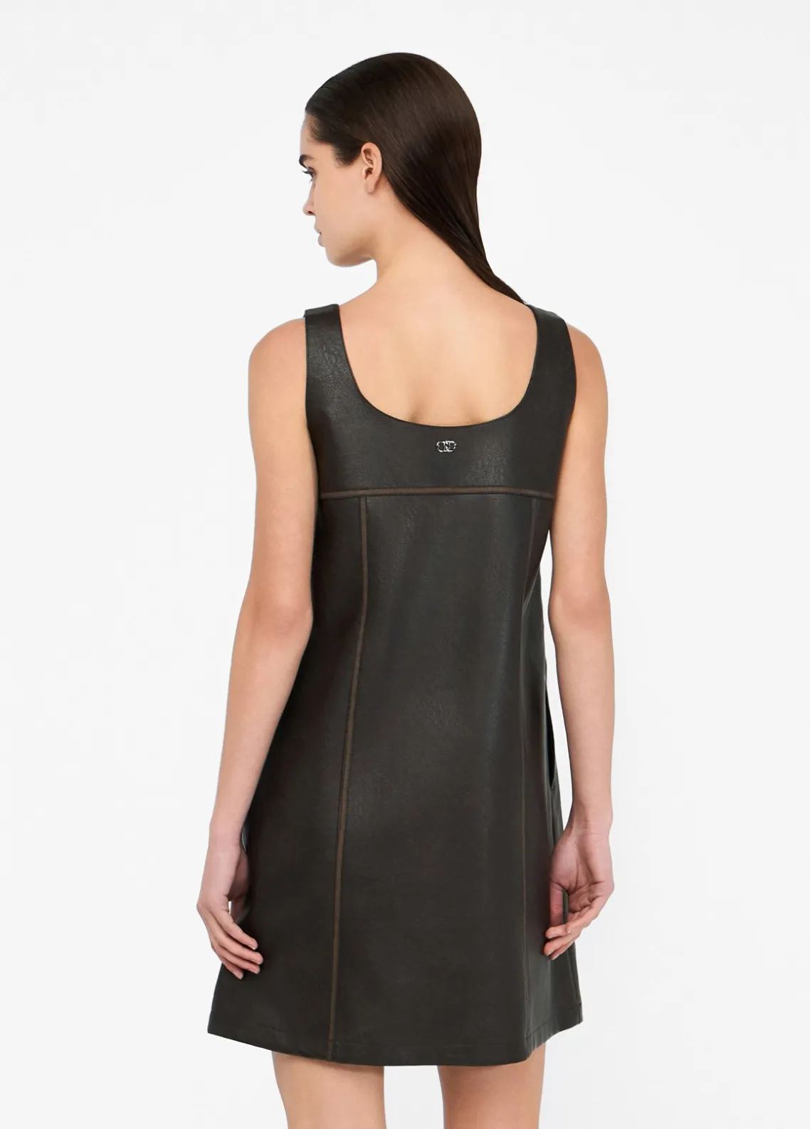 Liu Jo Vestido corto de tejido revestido-Mujer Vestidos