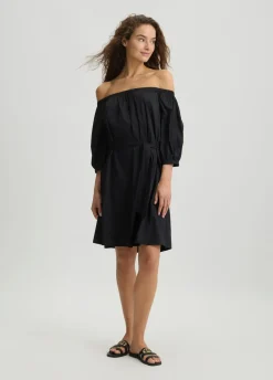 Liu Jo Vestido corto sin hombros-Mujer Moda Baño|Vestidos