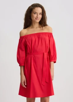 Liu Jo Vestido corto sin hombros-Mujer Moda Baño|Vestidos