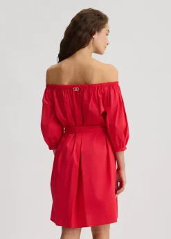Liu Jo Vestido corto sin hombros-Mujer Moda Baño|Vestidos